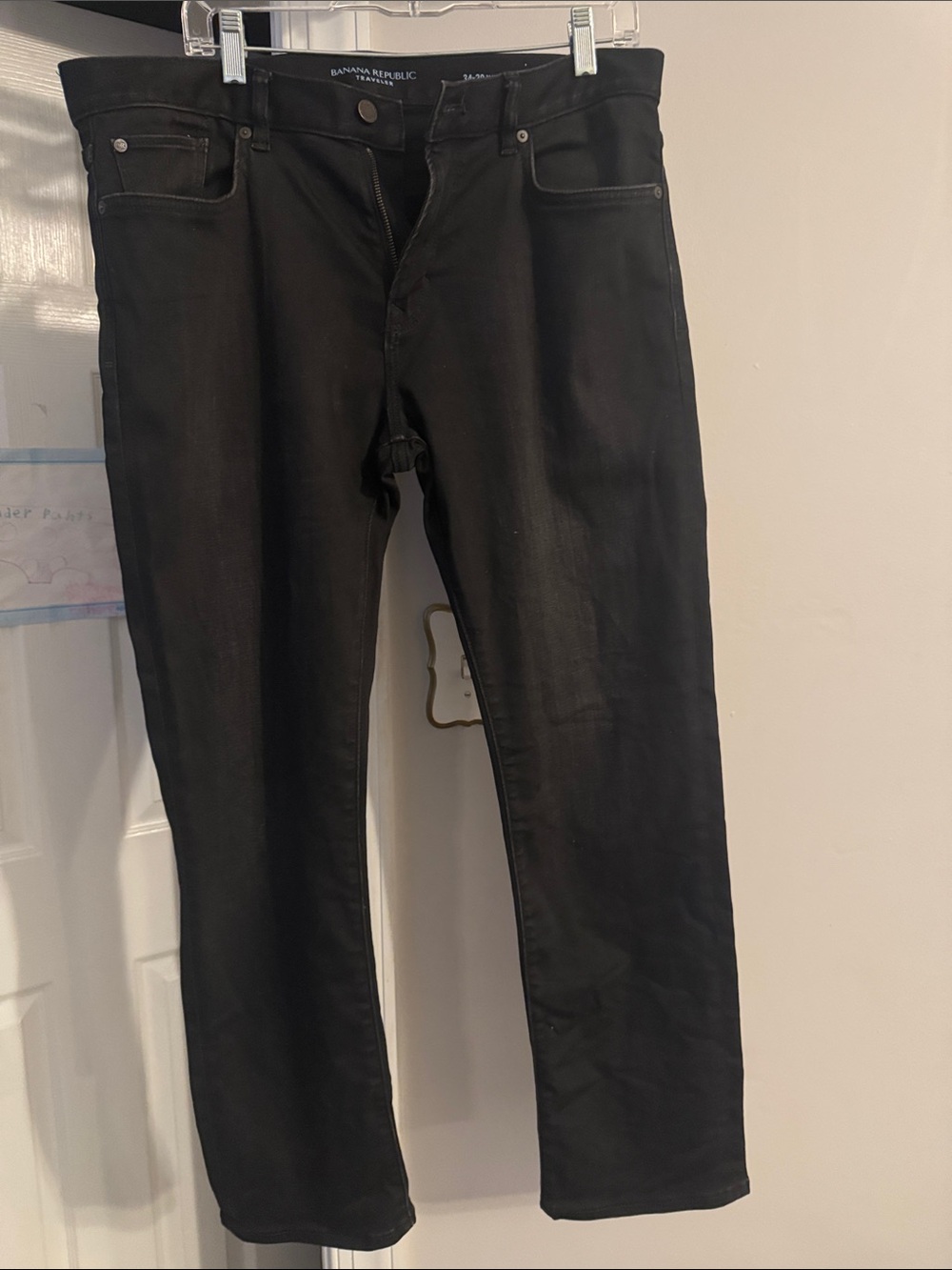 Banana Republic Men’s Black Slim Straight Jeans